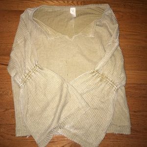 Free People Wide Arm Shirt